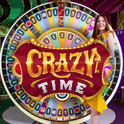 Crazy Time live casino game by Evolution Gaming at PC Optimum Slots Canada
